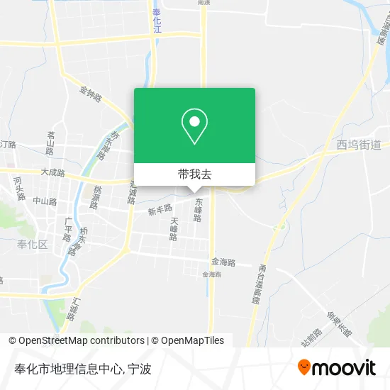 奉化市地理信息中心地图