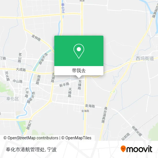 奉化市港航管理处地图