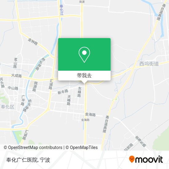 奉化广仁医院地图