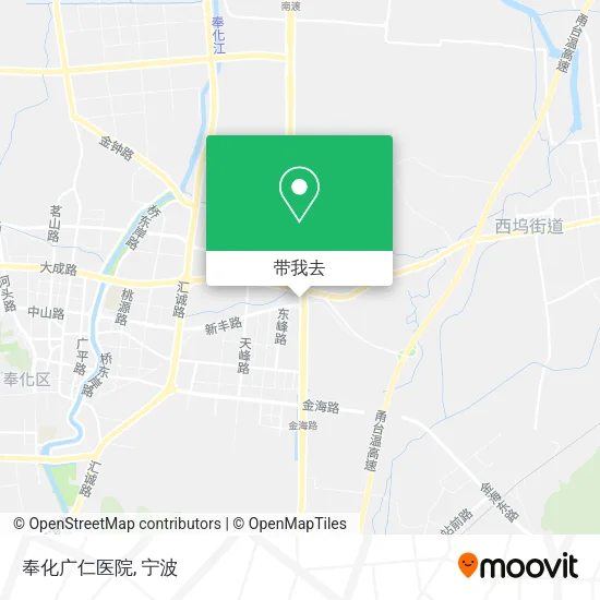 奉化广仁医院地图