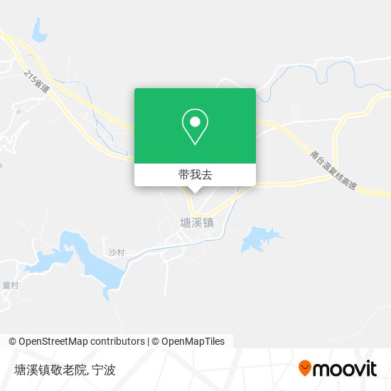 塘溪镇敬老院地图