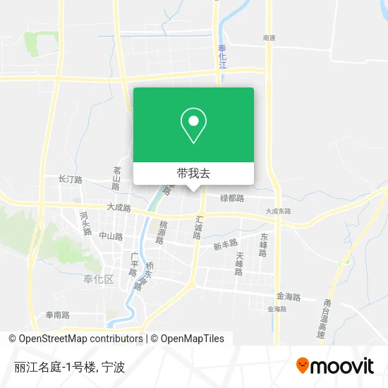 丽江名庭-1号楼地图