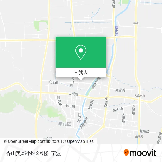 香山美邱小区2号楼地图