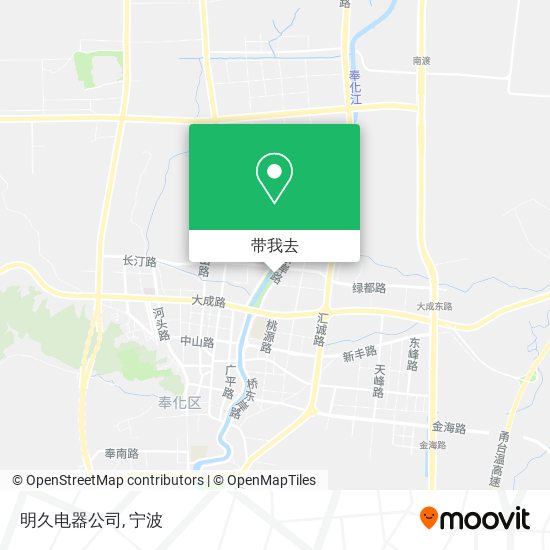 明久电器公司地图