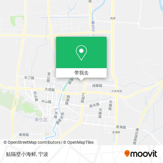 贴隔壁小海鲜地图