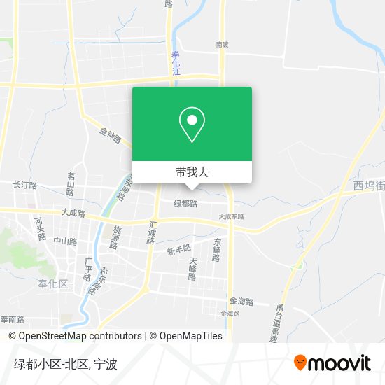 绿都小区-北区地图