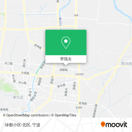 绿都小区-北区地图