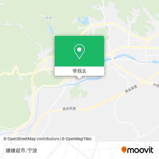姗姗超市地图