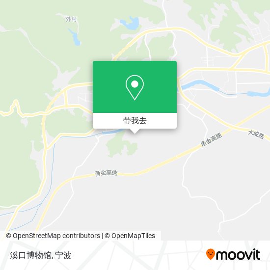 溪口博物馆地图