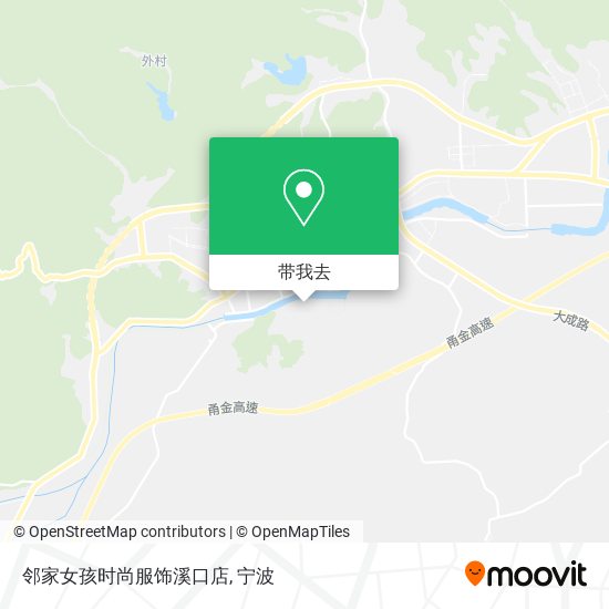 邻家女孩时尚服饰溪口店地图