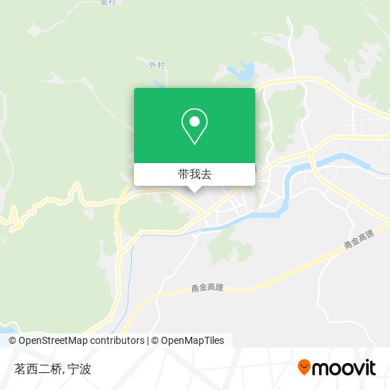 茗西二桥地图