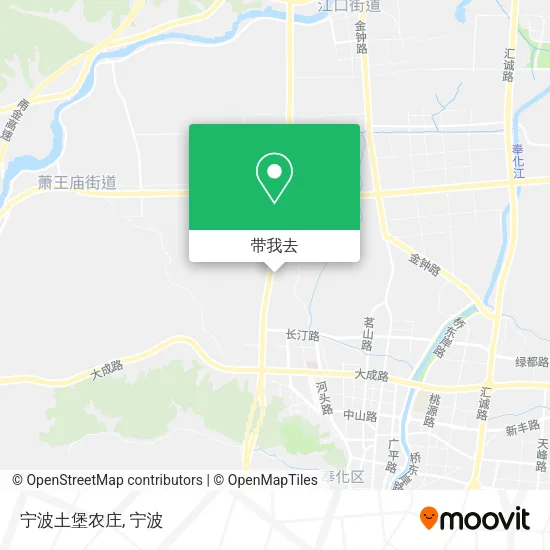 宁波土堡农庄地图
