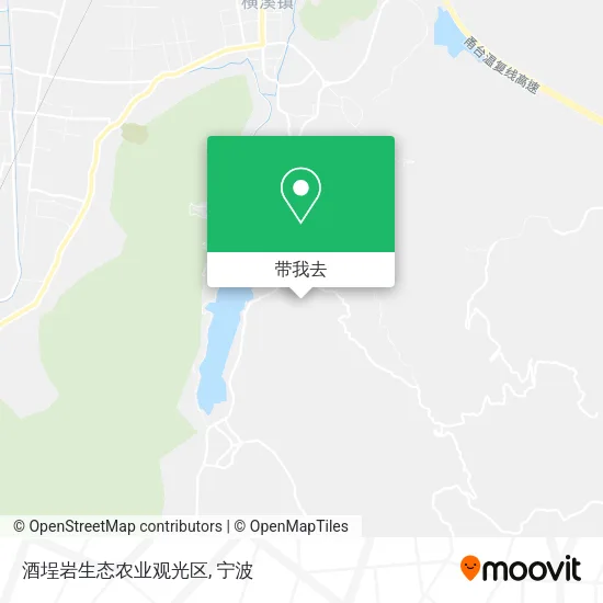 酒埕岩生态农业观光区地图