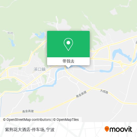 紫荆花大酒店-停车场地图