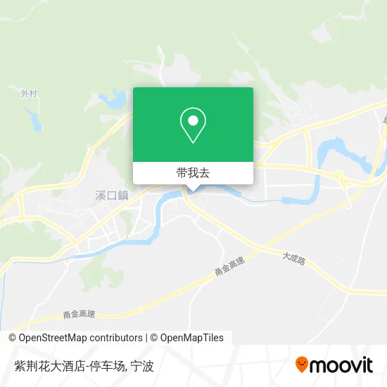 紫荆花大酒店-停车场地图