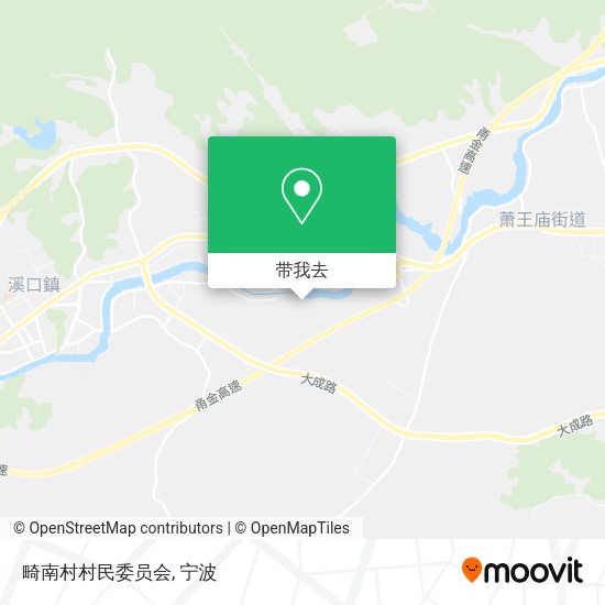 畸南村村民委员会地图