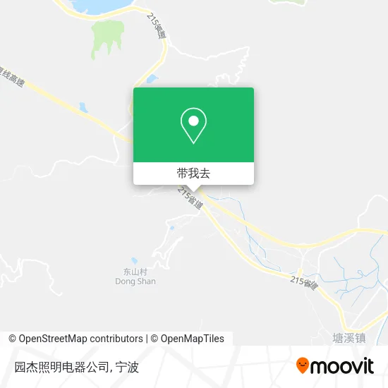 园杰照明电器公司地图