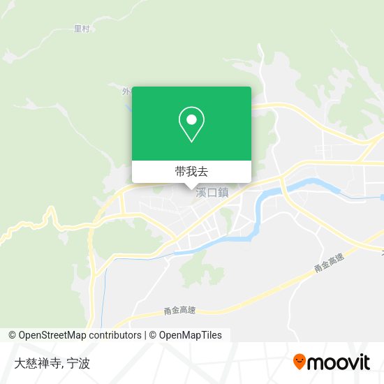 大慈禅寺地图