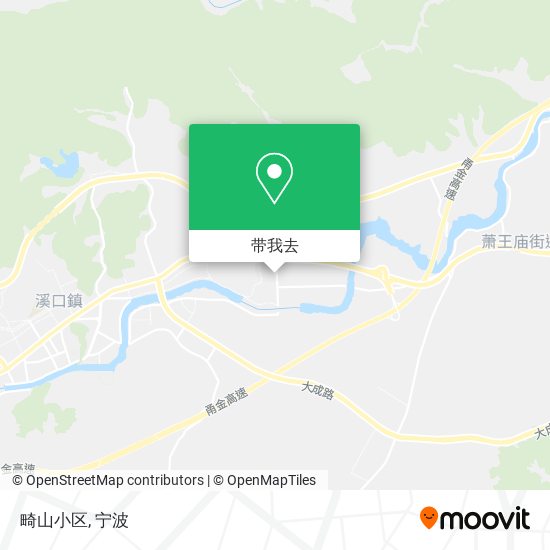畸山小区地图