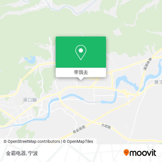 金霸电器地图
