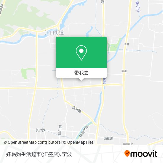 好易购生活超市(汇盛店)地图