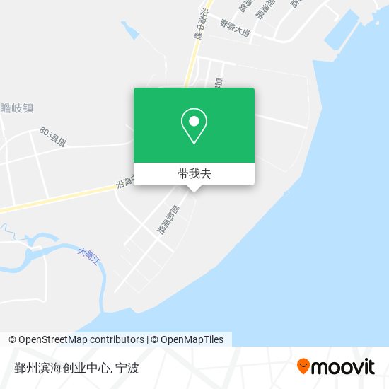 鄞州滨海创业中心地图
