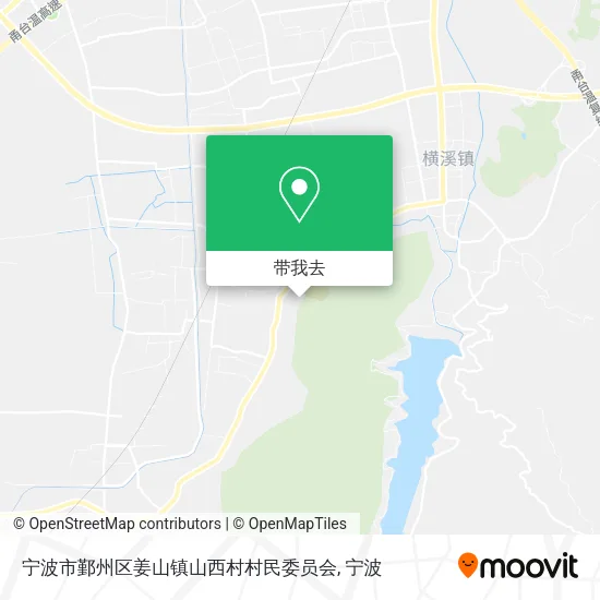 宁波市鄞州区姜山镇山西村村民委员会地图