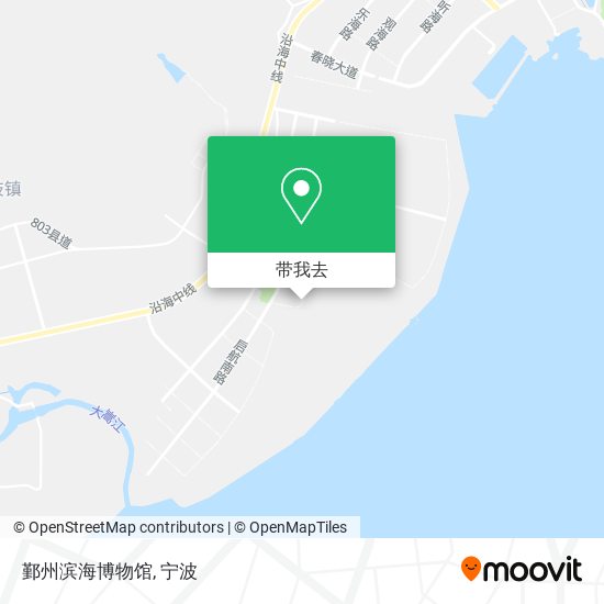 鄞州滨海博物馆地图