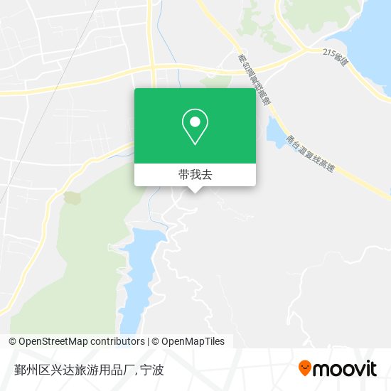 鄞州区兴达旅游用品厂地图