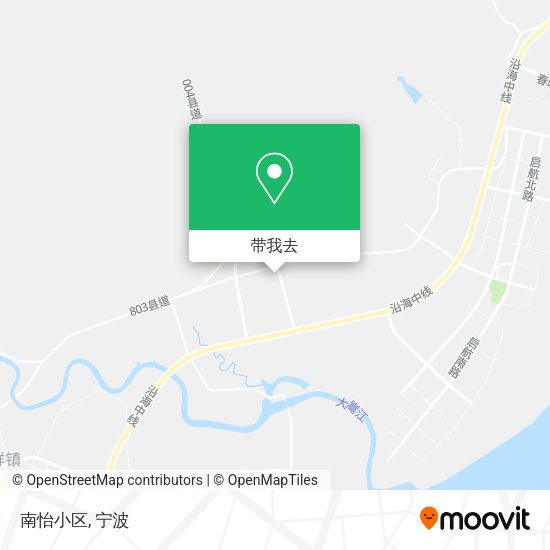 南怡小区地图