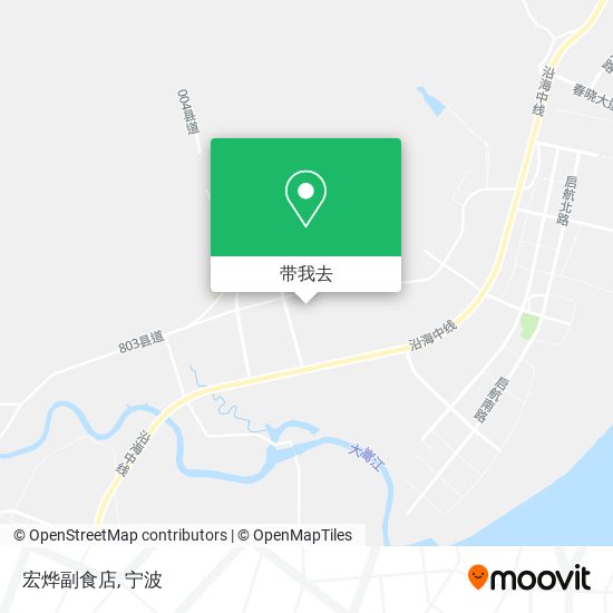 宏烨副食店地图