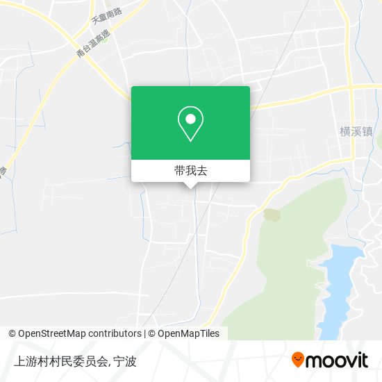 上游村村民委员会地图
