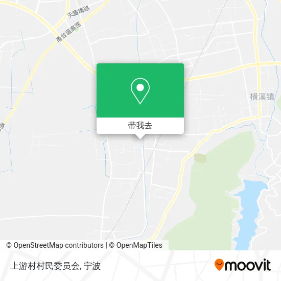 上游村村民委员会地图
