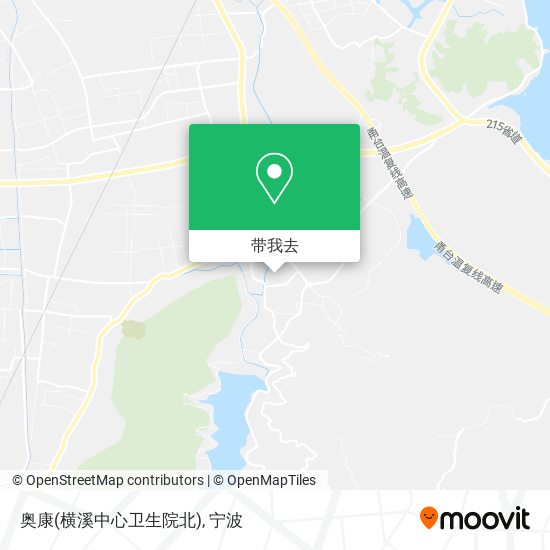 奥康(横溪中心卫生院北)地图