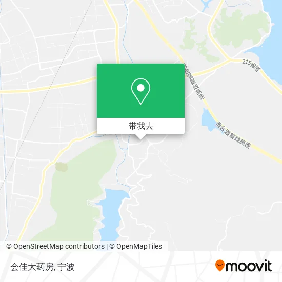 会佳大药房地图