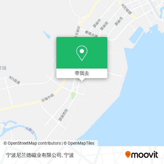 宁波尼兰德磁业有限公司地图