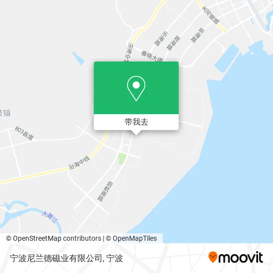 宁波尼兰德磁业有限公司地图