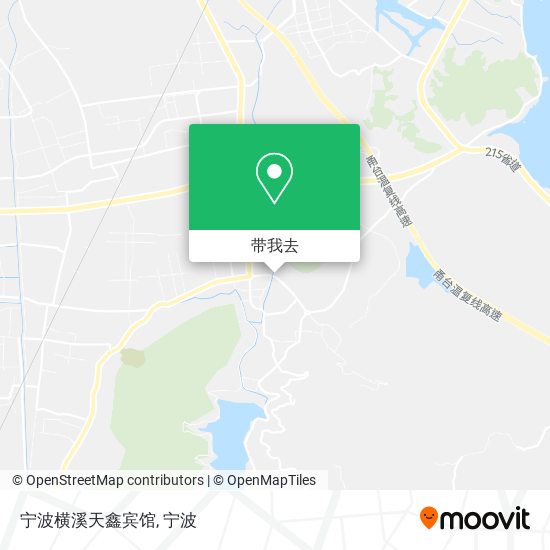 宁波横溪天鑫宾馆地图