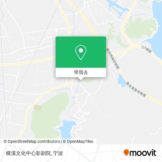 横溪文化中心影剧院地图