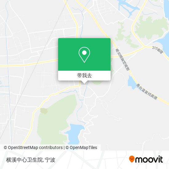 横溪中心卫生院地图
