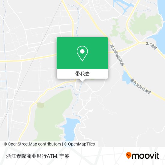 浙江泰隆商业银行ATM地图