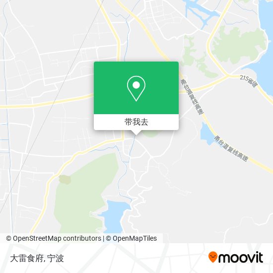 大雷食府地图