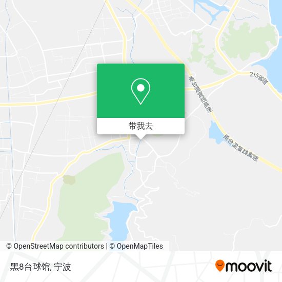 黑8台球馆地图