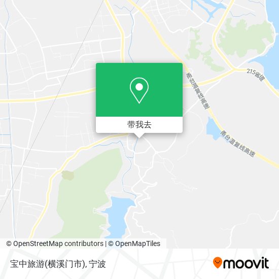 宝中旅游(横溪门市)地图