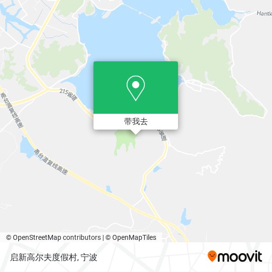启新高尔夫度假村地图