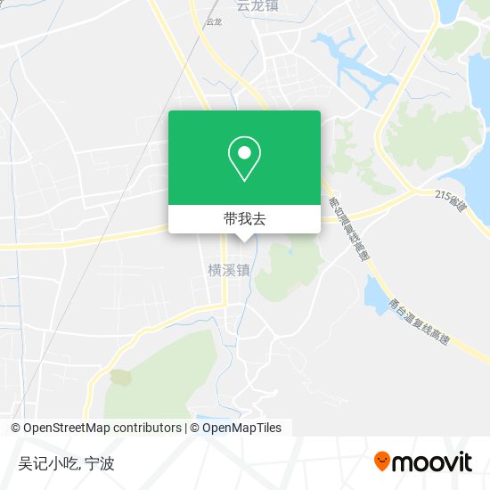吴记小吃地图