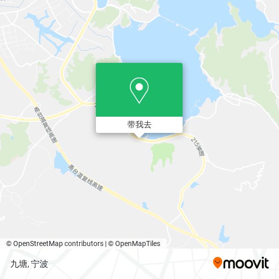 九塘地图