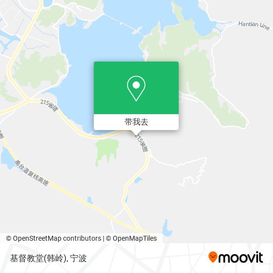 基督教堂(韩岭)地图