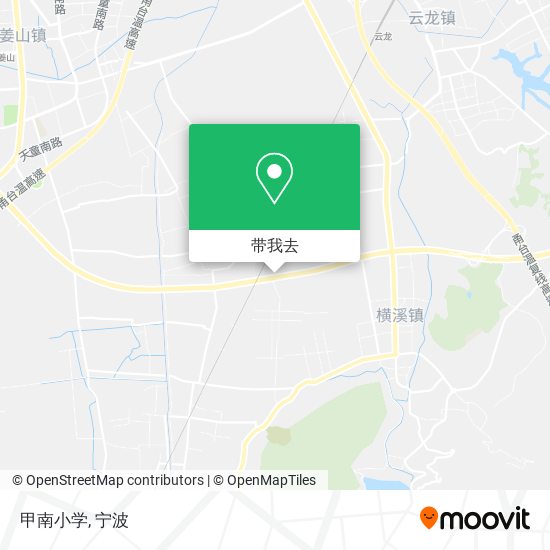 甲南小学地图