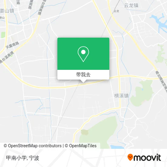甲南小学地图